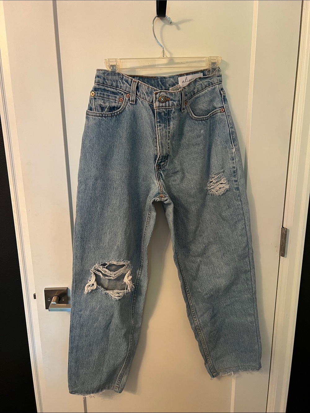 Aligrace custom vintage 567 straight leg Levi’s